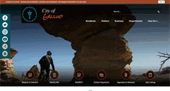 Desktop Screenshot of gallupnm.gov