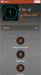 Mobile Screenshot of gallupnm.gov